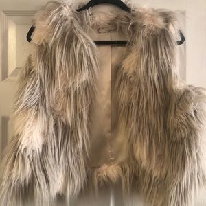 True Grit Dry Goods Faux Fur Vest